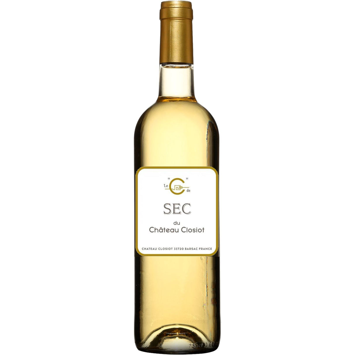 Chateau Closiot 'Le C de Sec' Bordeaux Blanc 2024-White Wine-World Wine