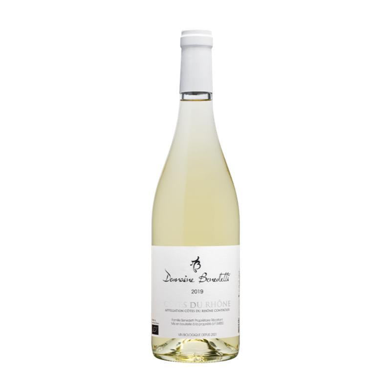Domaine Benedetti Cotes du Rhone Blanc 2019-White Wine-World Wine