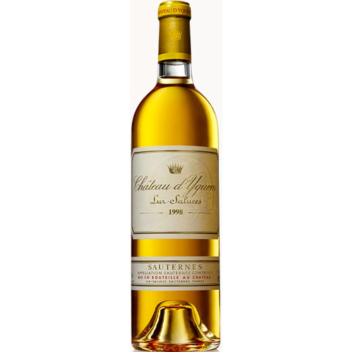Chateau d’Yquem, 1er Supérieur G.C.C, 1855 Sauternes 1998-Dessert, Sherry & Port-World Wine