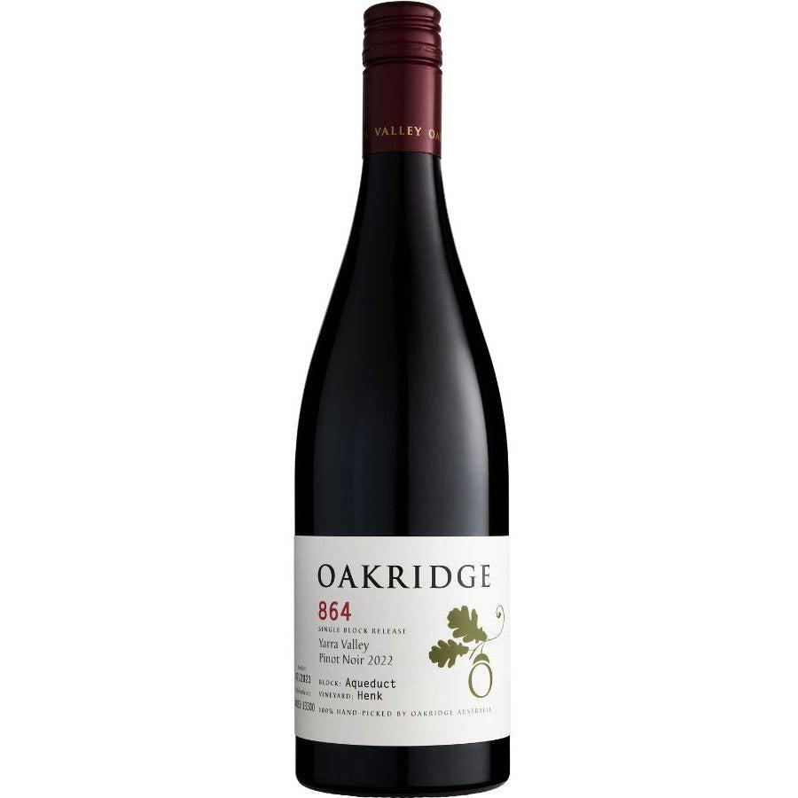 Oakridge Pinot Noir Single Block 864 - Henk Vineyard Aquaduct 2022-Red Wine-World Wine