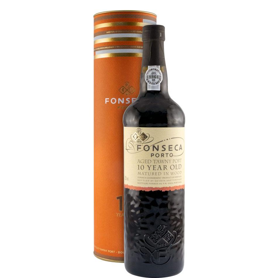 Fonseca Ports 10 Year Old Tawny Port (Gift Box) -clearance-Dessert, Sherry & Port-World Wine