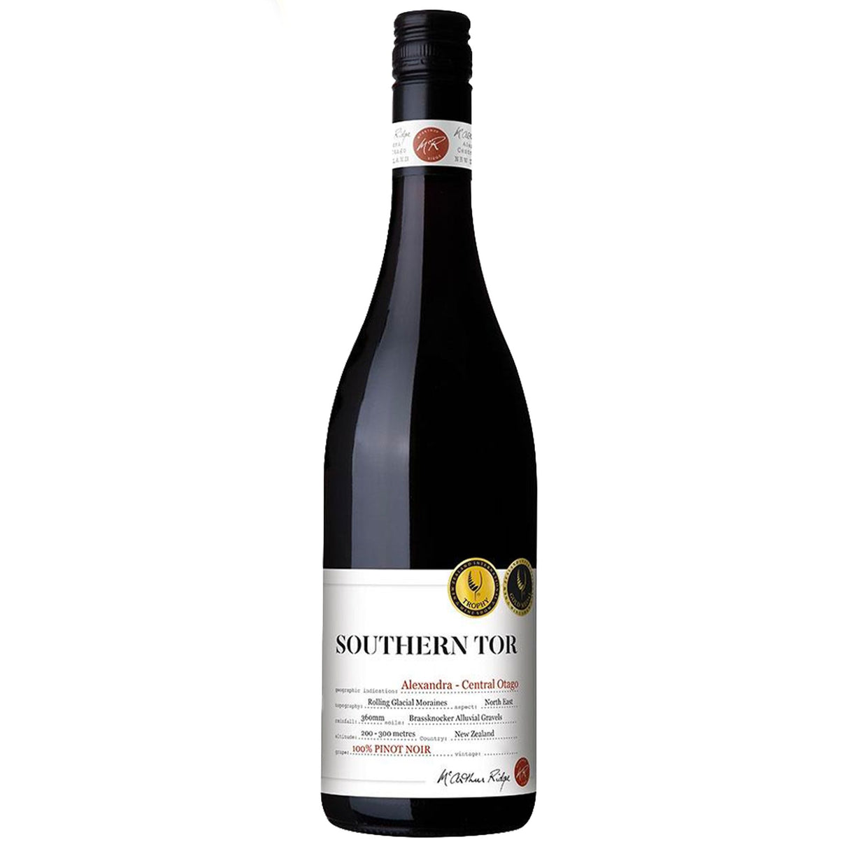 Mcarthur Ridge Southern Tor Central Otago Pinot Noir 2023-Red Wine-World Wine