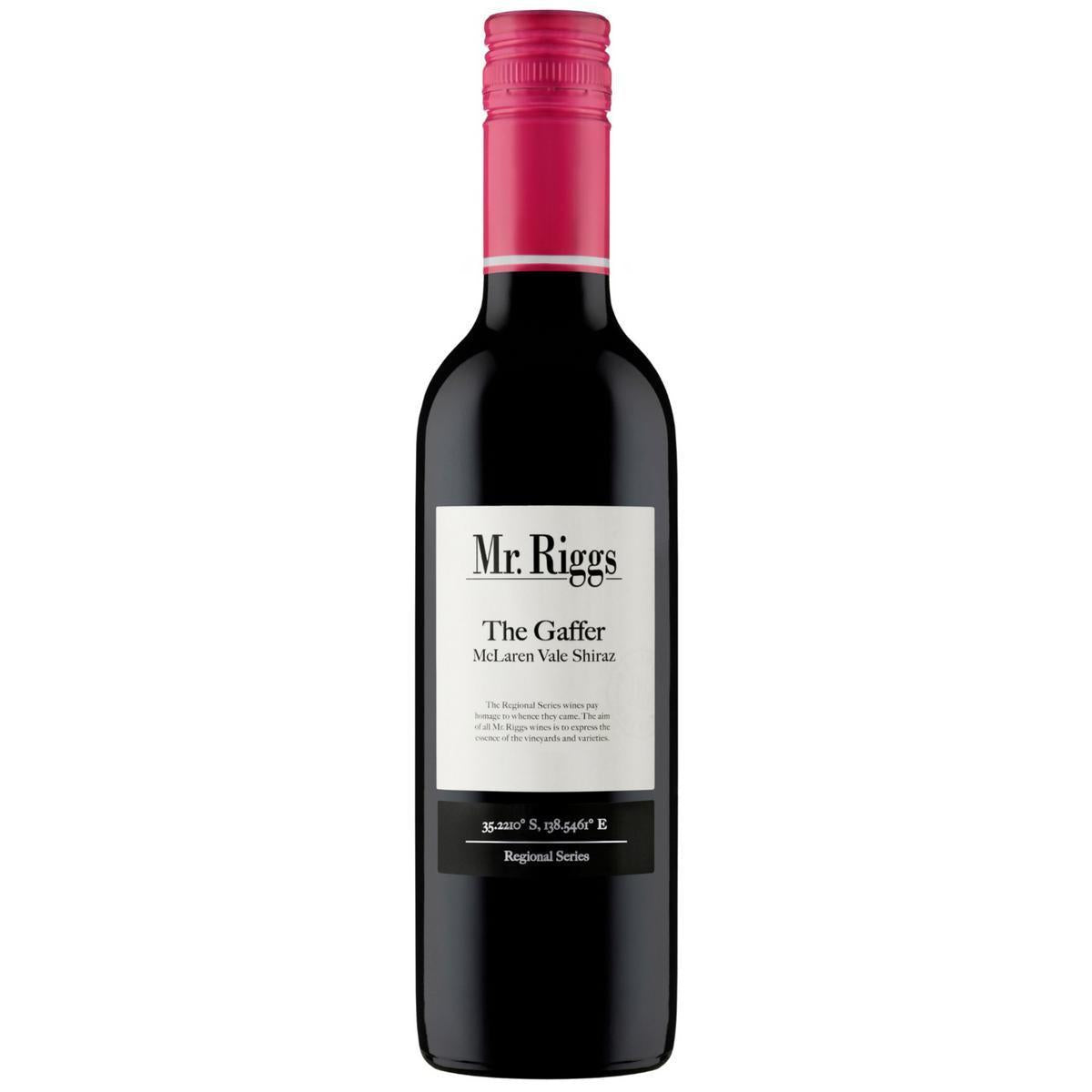 Mr. Riggs Regional Series The Gaffer Shiraz 375Ml 2023-Red Wine-World Wine
