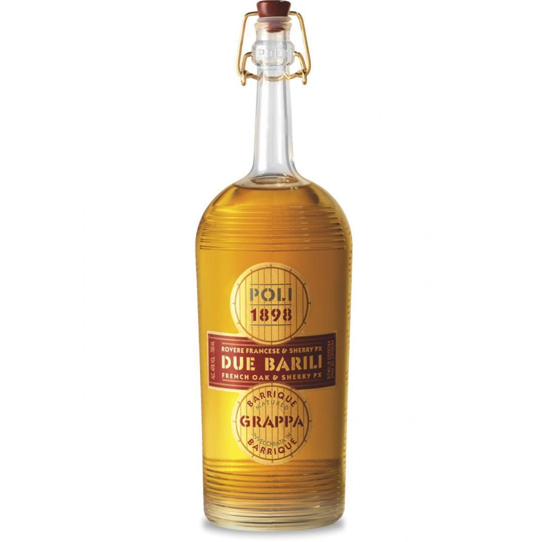 Poli Grappa Due Barilli 700ml-Dessert, Sherry & Port-World Wine
