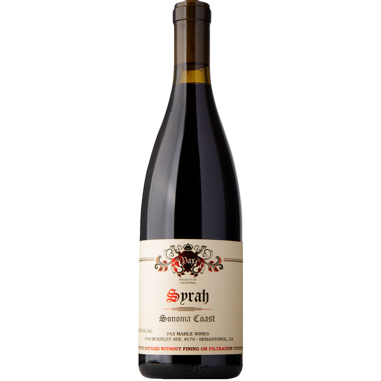 Pax Wines Sonoma Coast Syrah 2021-Red Wine-World Wine