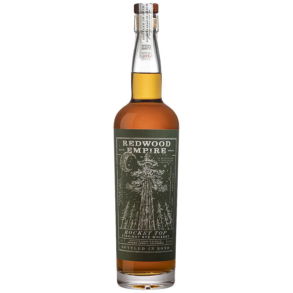 Redwood Empire Rocket Top Bottled In Bond Straight Rye Whiskey 50%-Spirits-World Wine