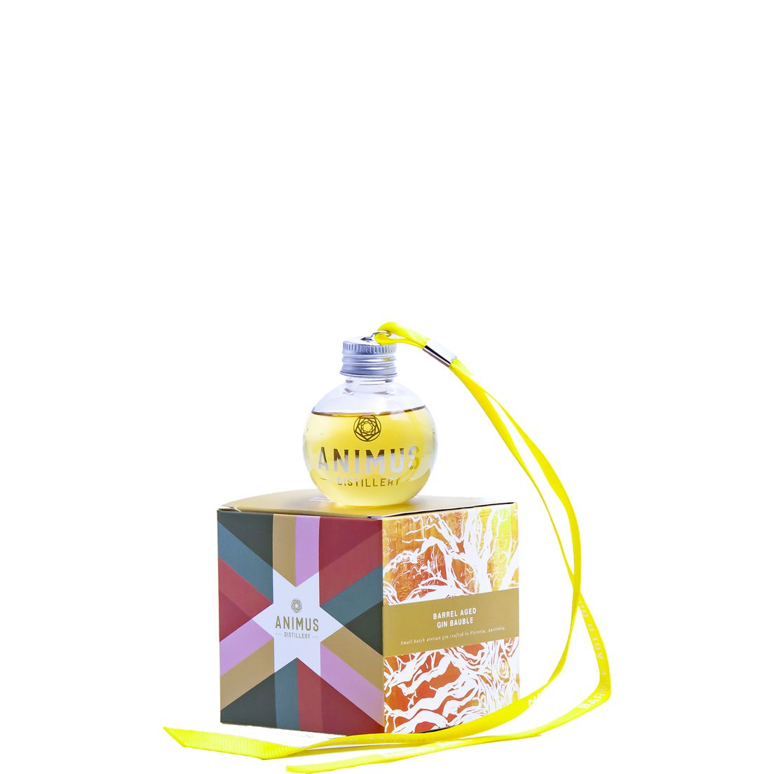 Animus Distillery Bauble Barrel Aged Gin 50ml-Spirits-World Wine