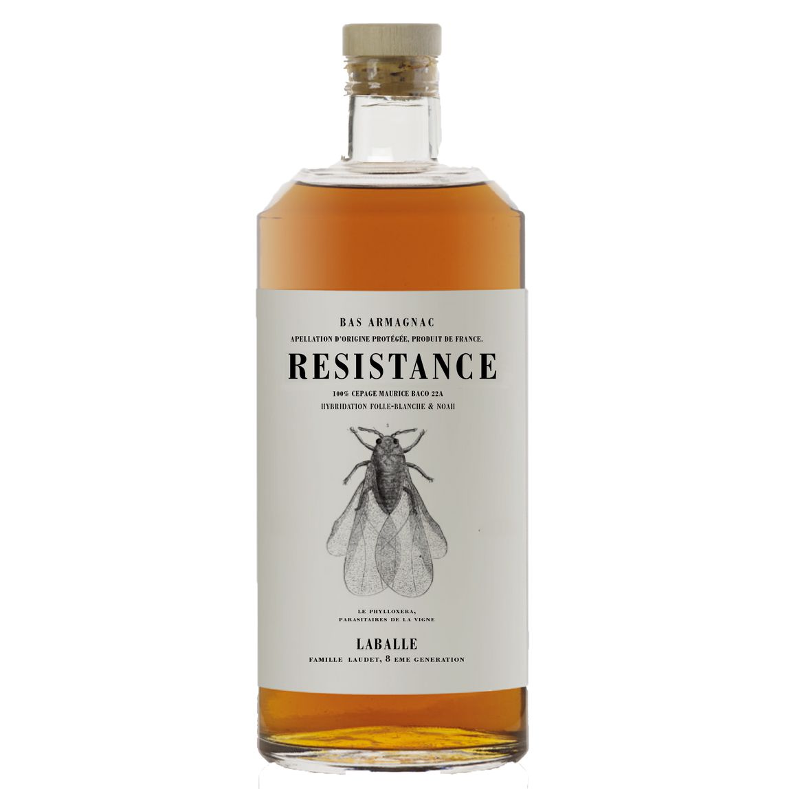 Château Laballe Bas Armagnac Resistance Baco 700ml-Spirits-World Wine