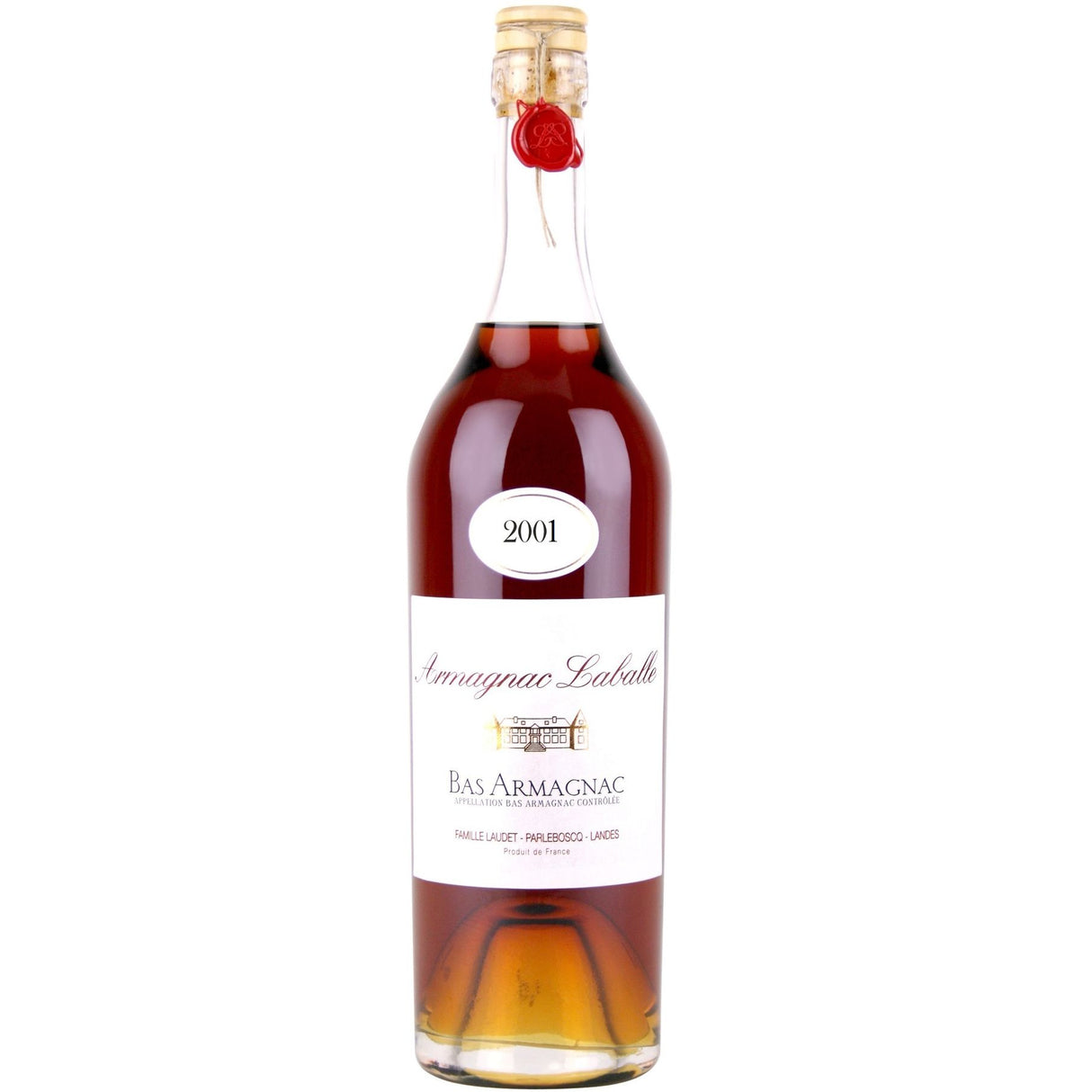 Château Laballe Bas Armagnac 2001 700ml-Spirits-World Wine