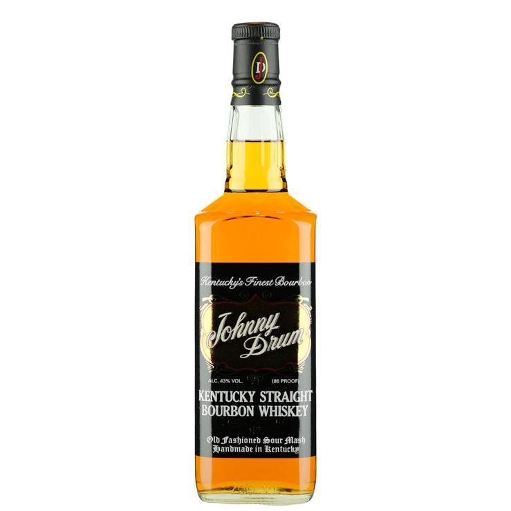 Willett Johnny Drum Black Label Bourbon 43% (86 Proof) 700ml-Spirits-World Wine