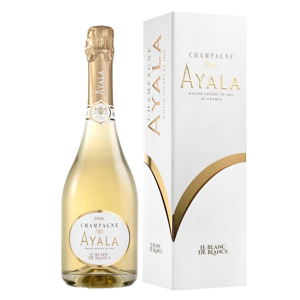 Champagne Ayala Le Blanc de Blancs Gift Box 1.5L 2016-Champagne & Sparkling-World Wine