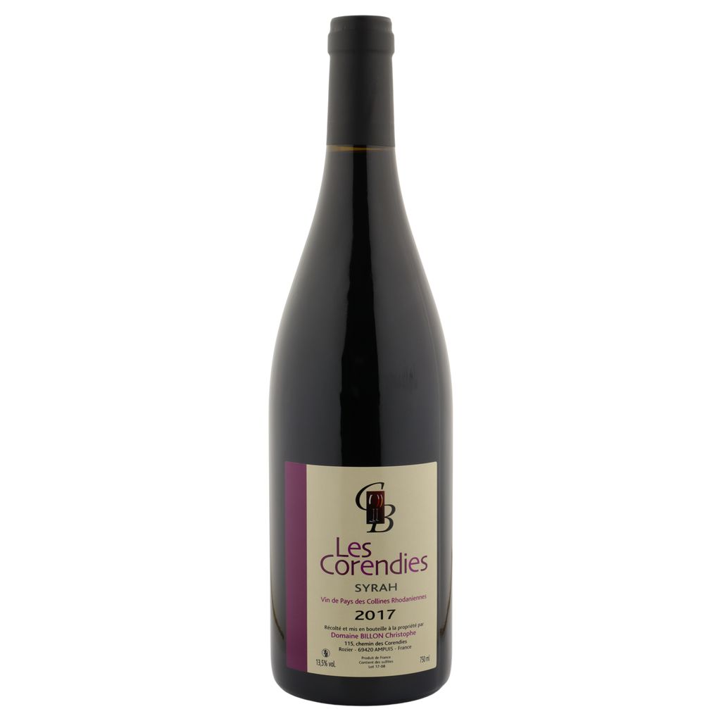 Domaine Billon VDP Syrah Les Corendies 2017-Red Wine-World Wine