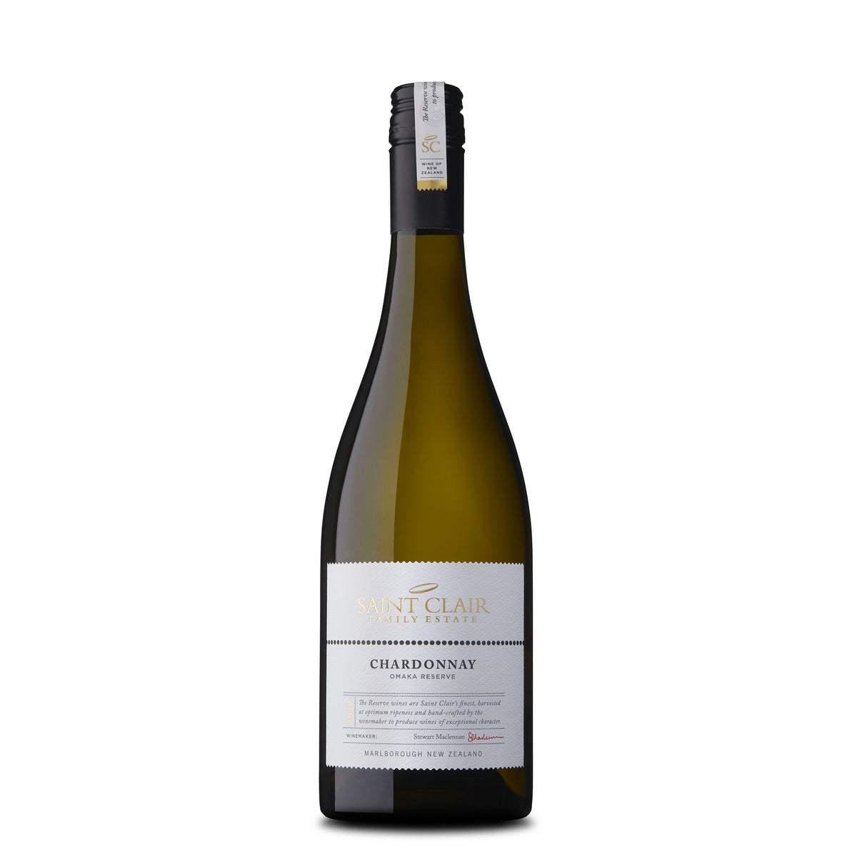 Saint Clair Reserve Range Omaka Reserve Chardonnay 2024-White Wine-World Wine