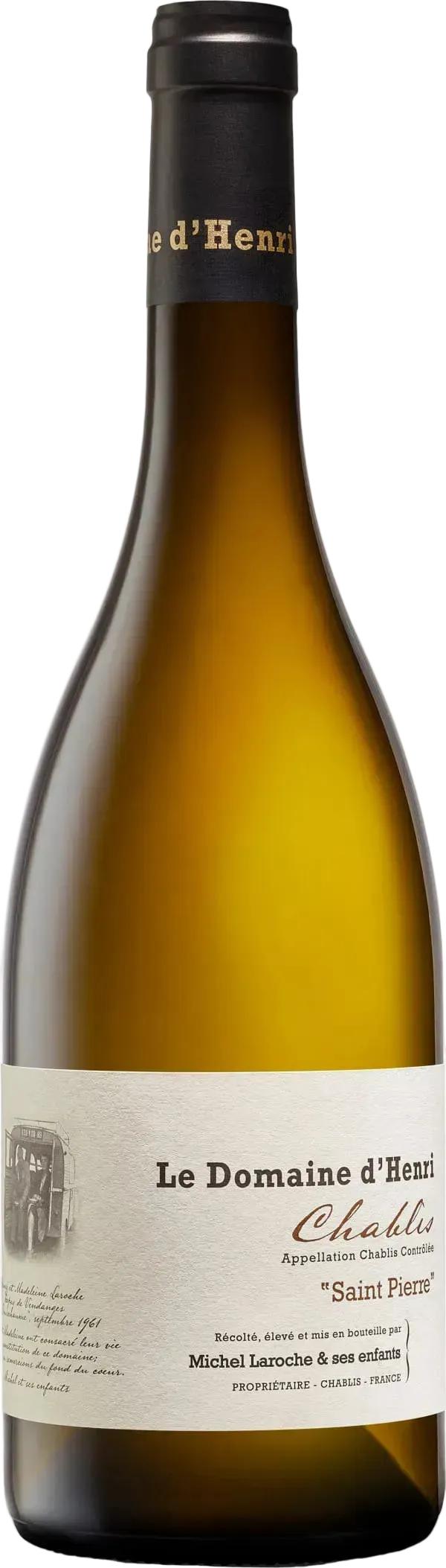 Le Domaine D'Henri Chablis Saint Pierre 2023