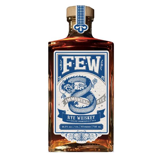 FEW Rye Whiskey with Eight Immortals Tea 46.5% 700ML-Spirit-World Wine