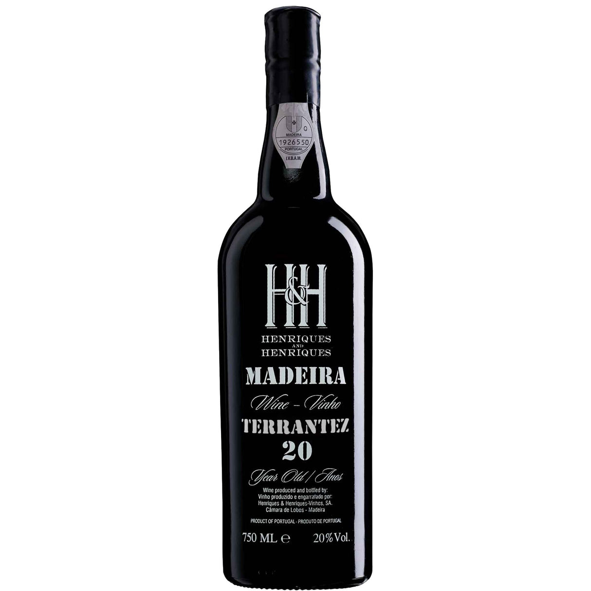 Henriques & Henriques Terrantez 20 YO NV (750ml)-Dessert, Sherry & Port-World Wine