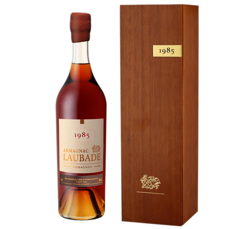 Chateau de Laubade Bas Armagnac Vintage 1985 40% 700ML-Spirit-World Wine