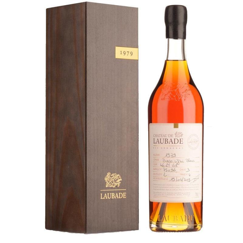 Chateau de Laubade Vintage 1979 Cask Strength Bas Armagnac 46.2% 700ML-Spirit-World Wine