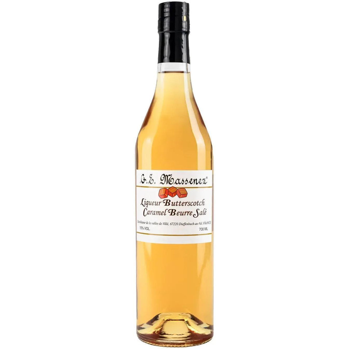 Massenez Butterscotch Caramel (Caramel Beurre Salé) 15% MAR.25 700ml-Spirits-World Wine