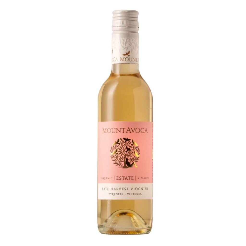 Mount Avoca Estate Organic Late Harvest Viognier 375ml 2023