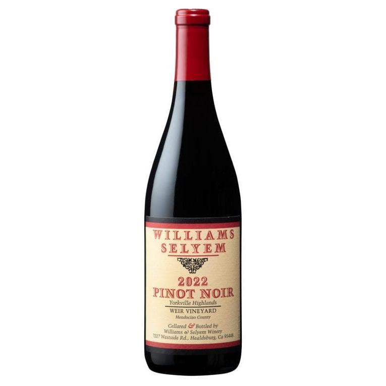 Williams Selyem Weir Vineyard Pinot Noir 2022-Red Wine-World Wine