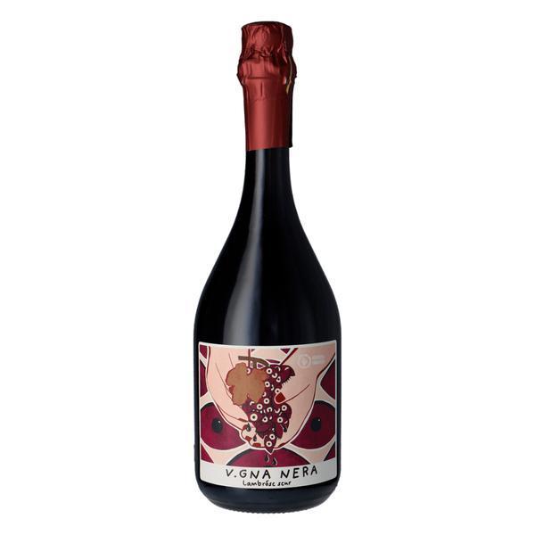 Fangareggi Lambrusco dell’Emilia IGP ‘Vigna Nera’ NV-Champagne & Sparkling-World Wine