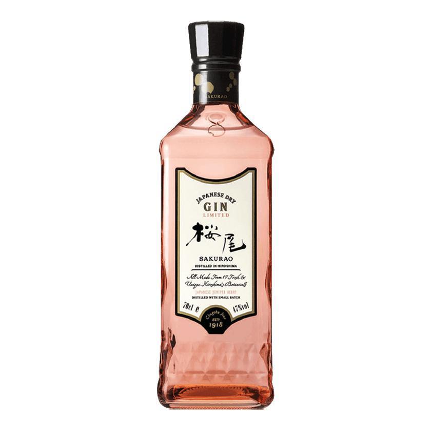 Sakurao Limited Gin 47% 700ml-Spirits-World Wine