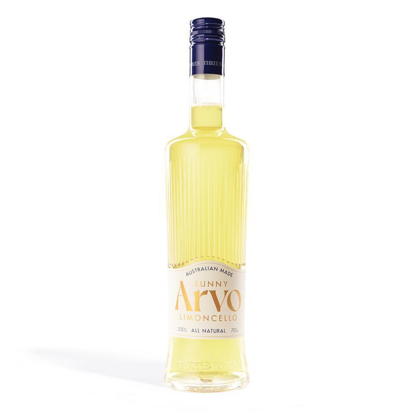 Three Foxes Organic Sunny Arvo Limoncello 20% NEW 700ml-Spirits-World Wine