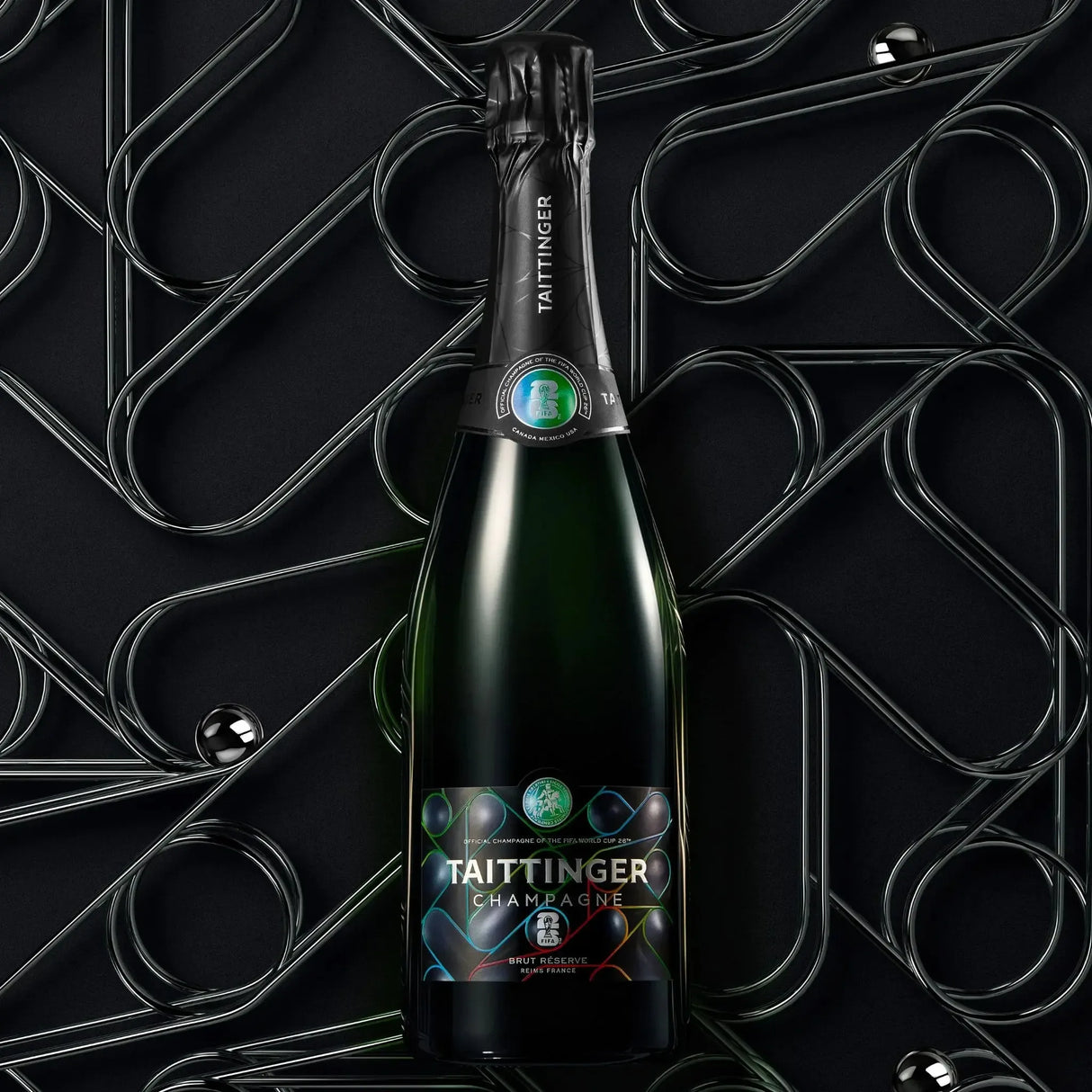 Champagne Taittinger Brut Réserve FIFA World Cup 2026 (Limited Edition)-Champagne & Sparkling-World Wine