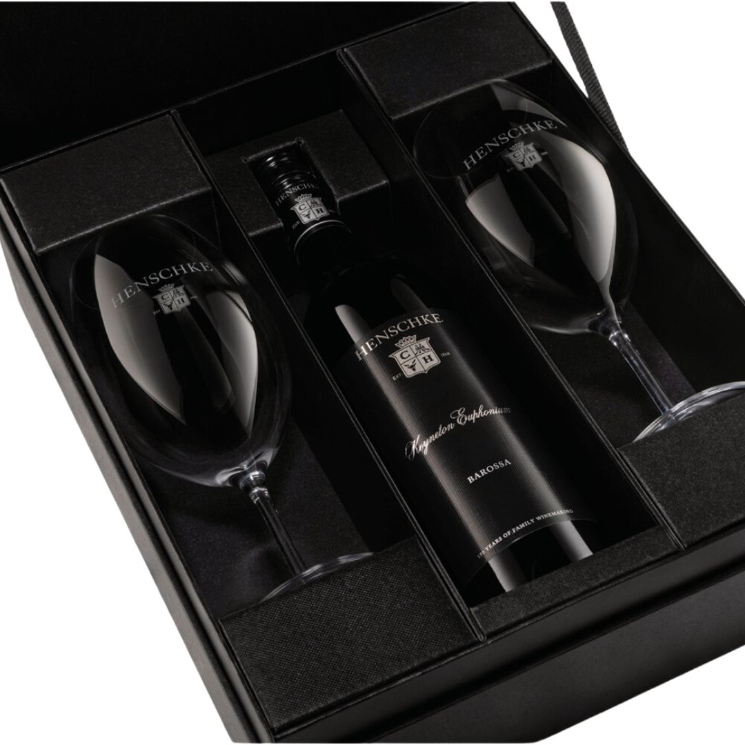 Henschke Keyneton Euphonium 2021 + 2x PLUMM Everyday Red Glasses Pack-Red Wine-World Wine