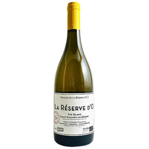 Domaine de La Réserve d’O Blanc Saint Guilhem Le Desert IGP 2020
