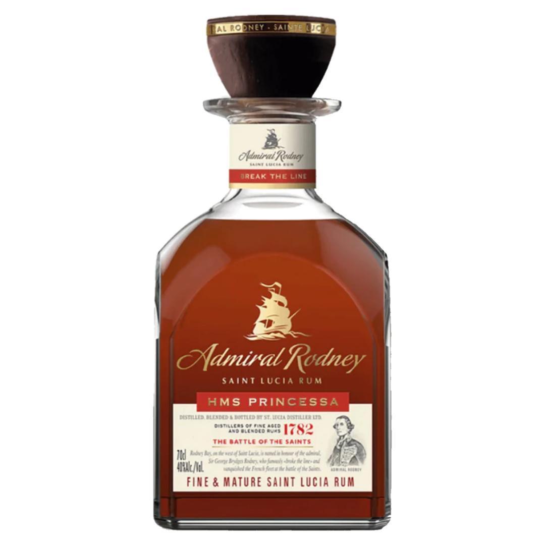 Admiral Rodney HMS Princessa 5-7 yrs 40% 700ml-Spirits-World Wine