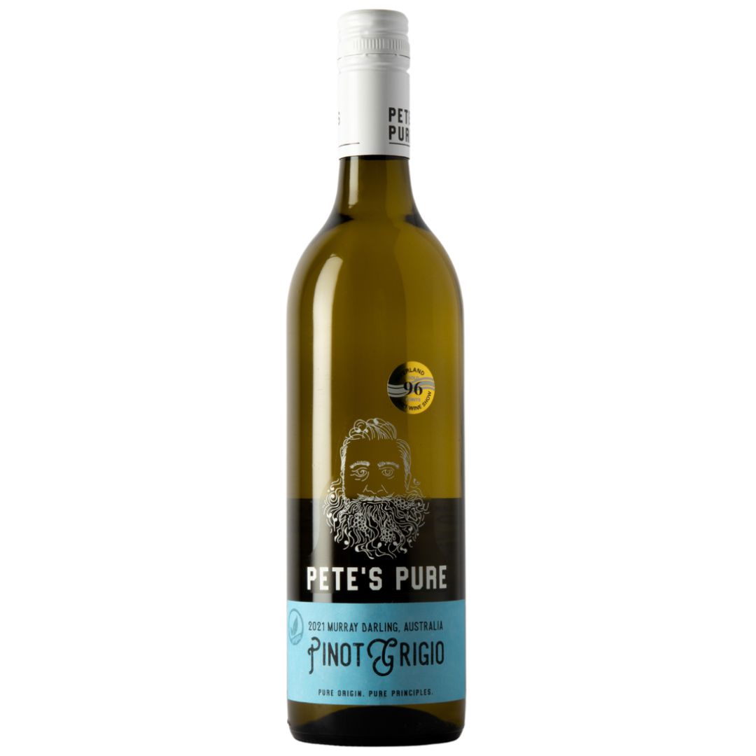Pete's Pure Pinot Grigio 2024 -clearance-White Wine-World Wine