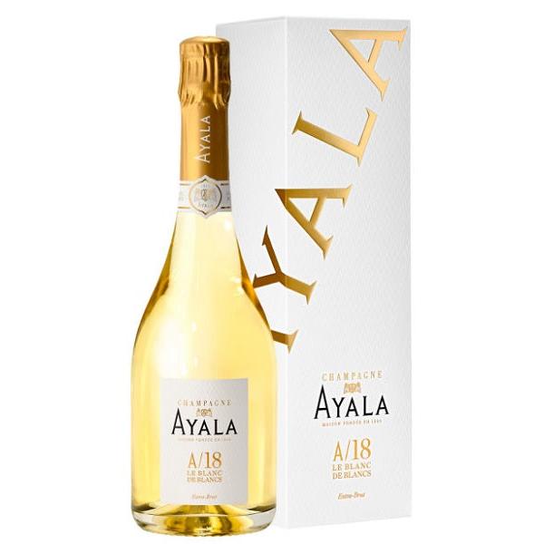 Champagne Ayala Le Blanc de Blancs A18 Gift Box 2018-Champagne & Sparkling-World Wine