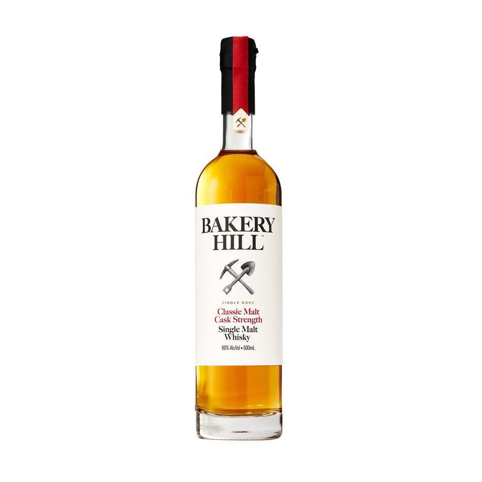 Bakery Hill Distillery Classic Malt Cask Strength 60% 500ml-Spirits-World Wine