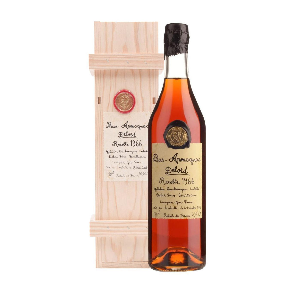 Delord 1966 BA 40% (Gift Box) 700ml-Spirits-World Wine