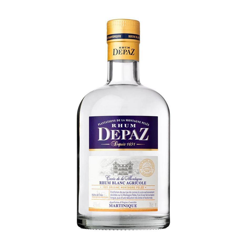 Depaz Blanc (White) Montagne Pelee 45% 700ml-Spirits-World Wine