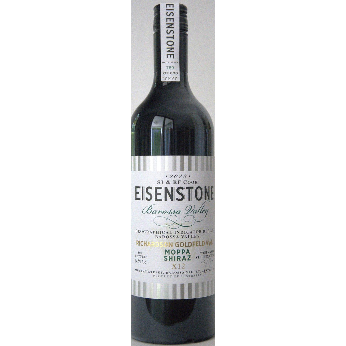 Eisenstone Richardson Goldfeld Shiraz 2022-Red Wine-World Wine