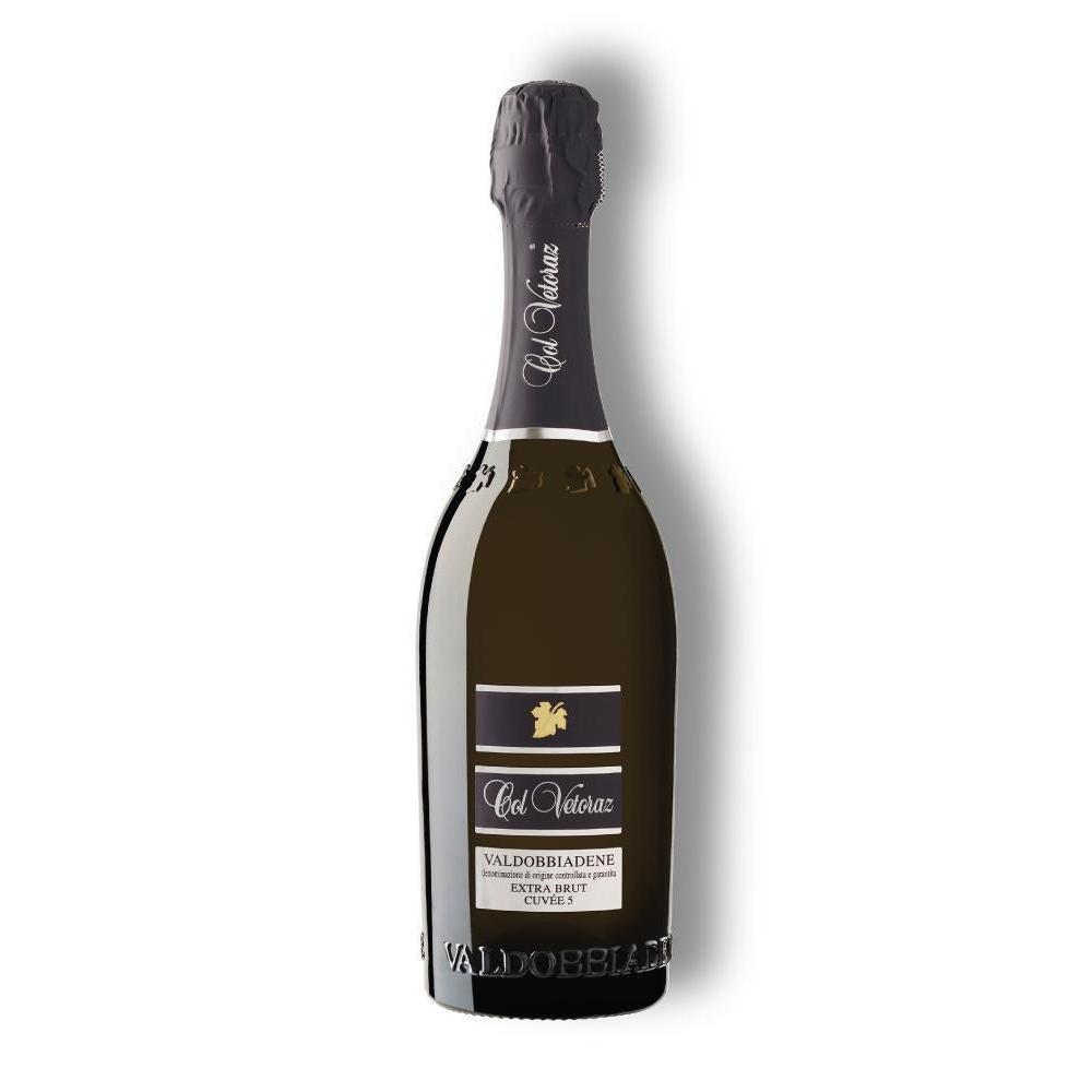 Col Vetoraz Prosecco Valdobbiadene DOCG Extra Brut Cuvée 5 2022-Champagne & Sparkling-World Wine