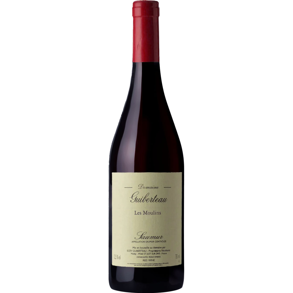 Domaine Guiberteau Saumur Les Moulins Rouge 2023-Red Wine-World Wine