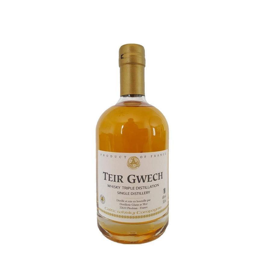 Celtic Whisky Compagnie Glann ar Mor Teir Gwech Triple Distillation 46% 500ml-Spirits-World Wine