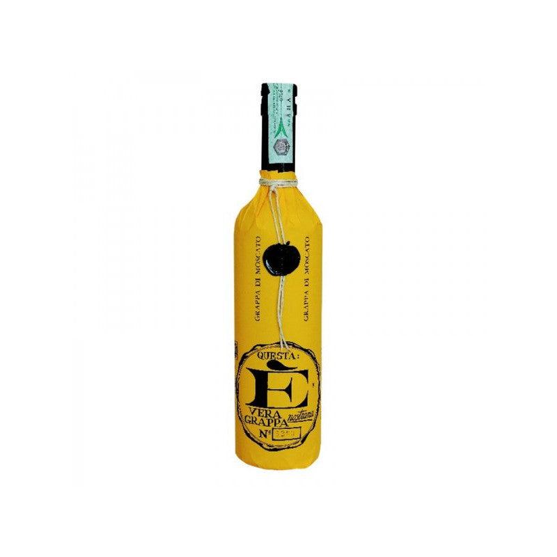 Questa E' Vera Grappa Gialla (Moscato) 700ml-Spirits-World Wine
