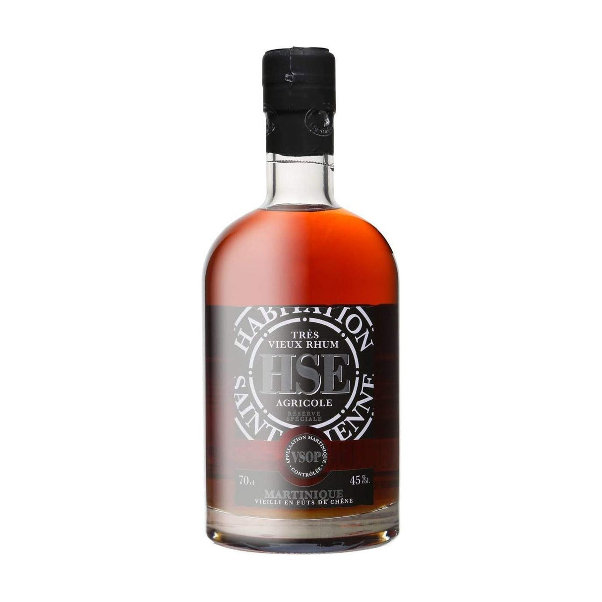 Habitation Saint Etienne VSOP 6 yrs (French Oak & Bourbon Cask) 45% 700ml-Spirits-World Wine
