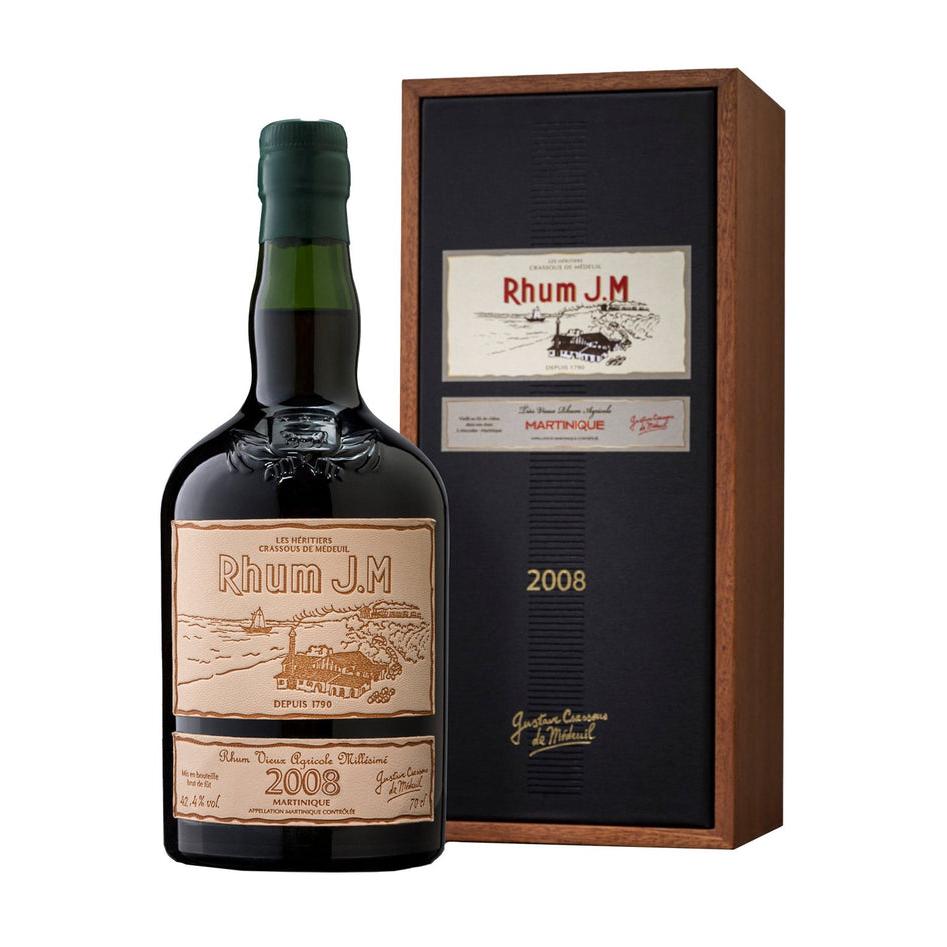 J.M Rhum 2008 15 yrs 42.4% MAR.25 700ml-Spirits-World Wine