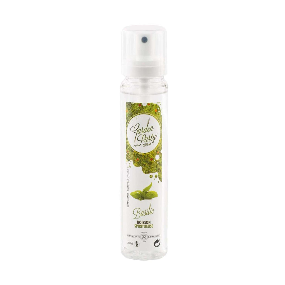 Massenez Spray Basil (Basilic) 69% 100ml-Spirits-World Wine