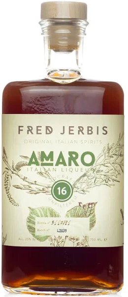 Fred Jerbis Amaro 25% 700ml-Spirits-World Wine