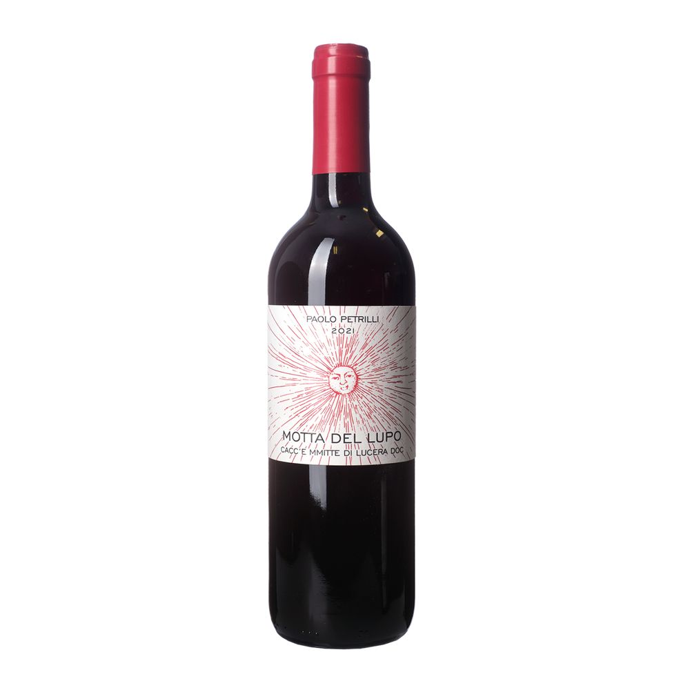 Paolo Petrilli Cacc’e Mmitte di Lucera DOC ‘Motta del Lupo’ 2022-Red Wine-World Wine