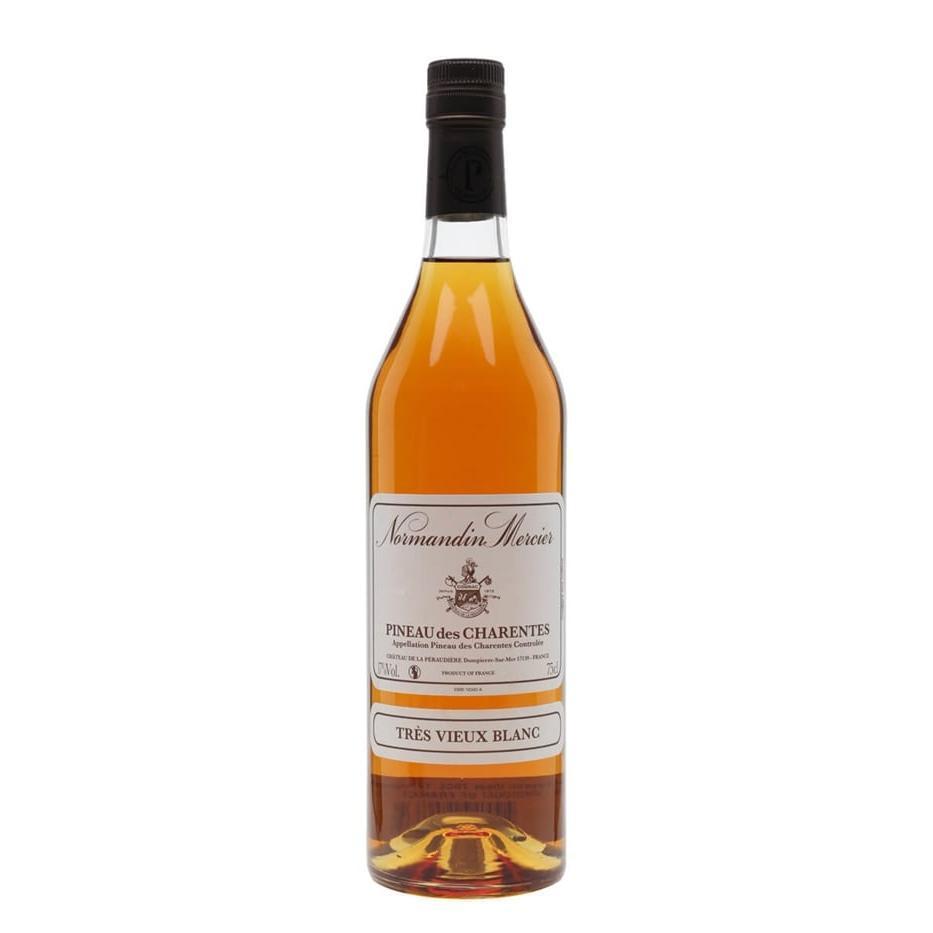 Normandin Mercier Pineau des Charentes Tres Vieux Blanc (White) 15 yrs 17% 750-Spirits-World Wine