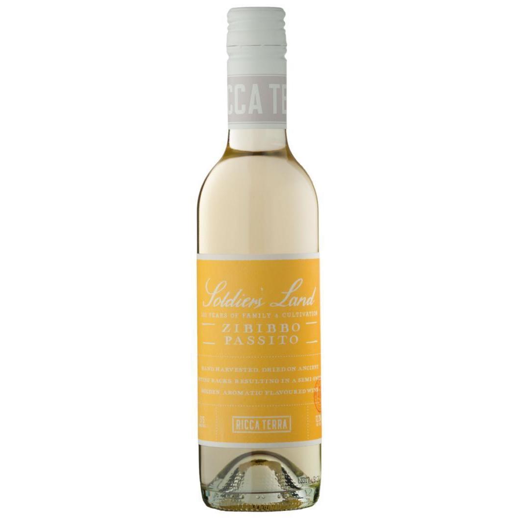 Ricca Terra Soldiers’ Land Zibibbo Passito 375ml 2023-Dessert, Sherry & Port-World Wine