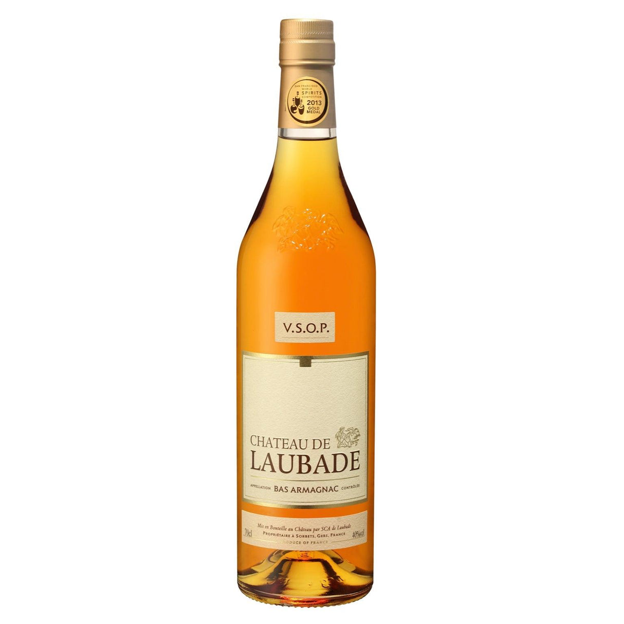 Chateau de Laubade Bas Armagnac VSOP 6 to 12 years old 40% 700ML-Spirit-World Wine